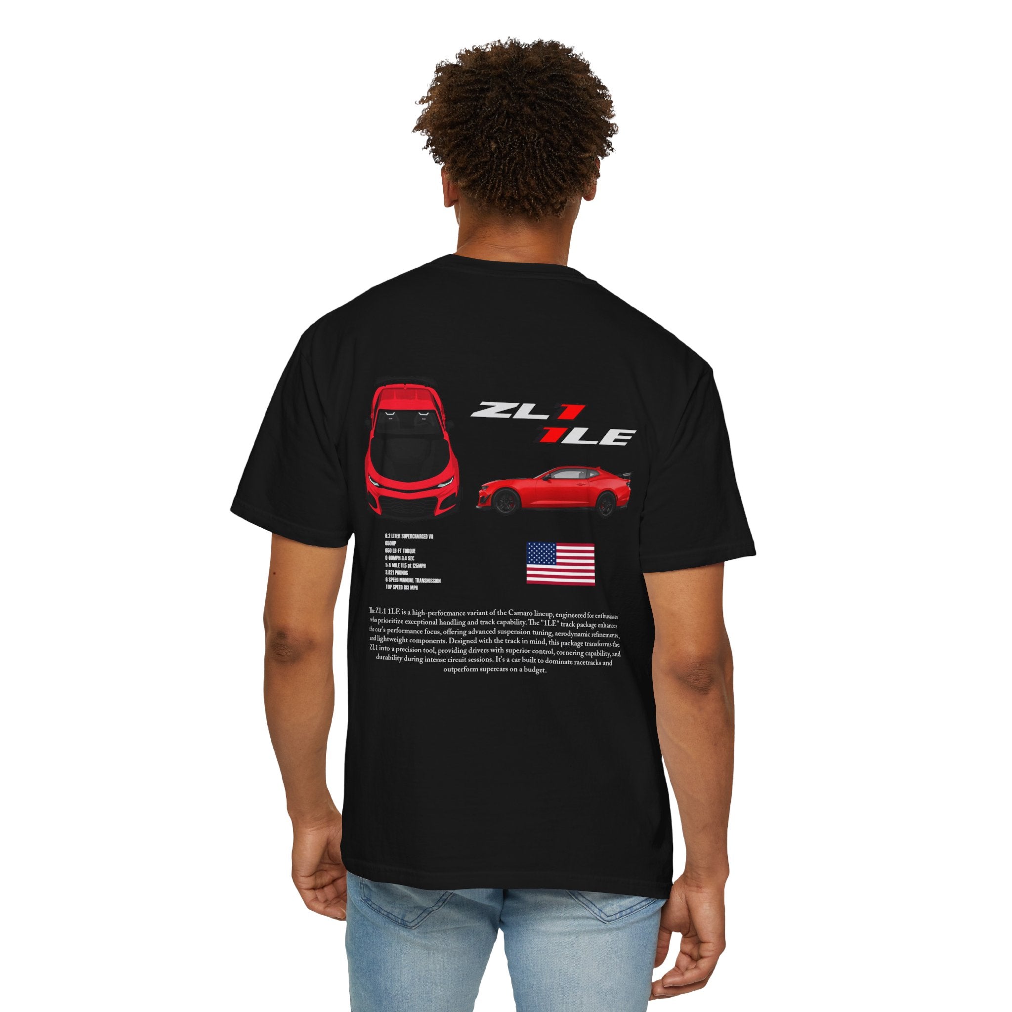 Red ZL1 1LE GRAPHIC TEE