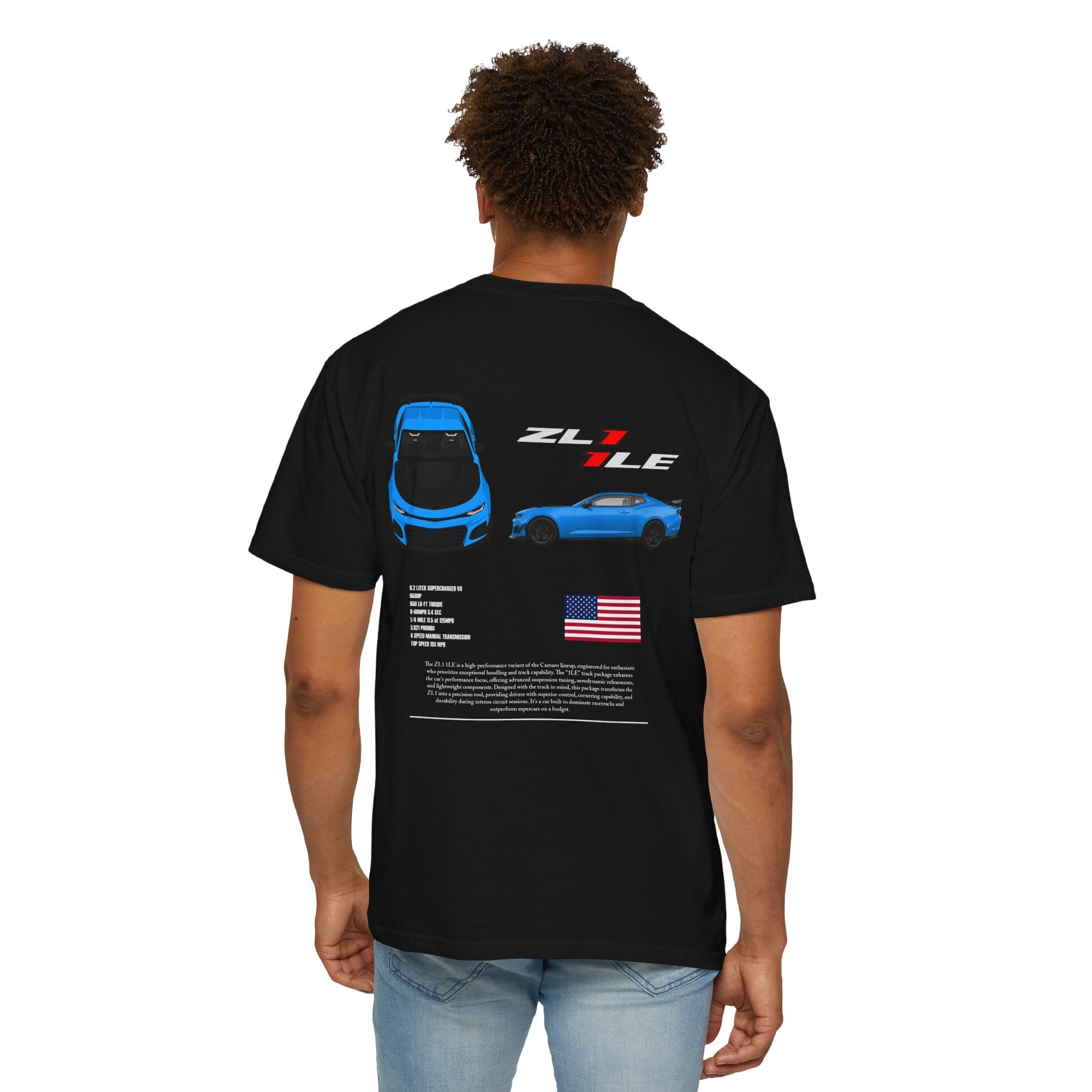 Blue ZL1 1LE GRAPHIC TEE