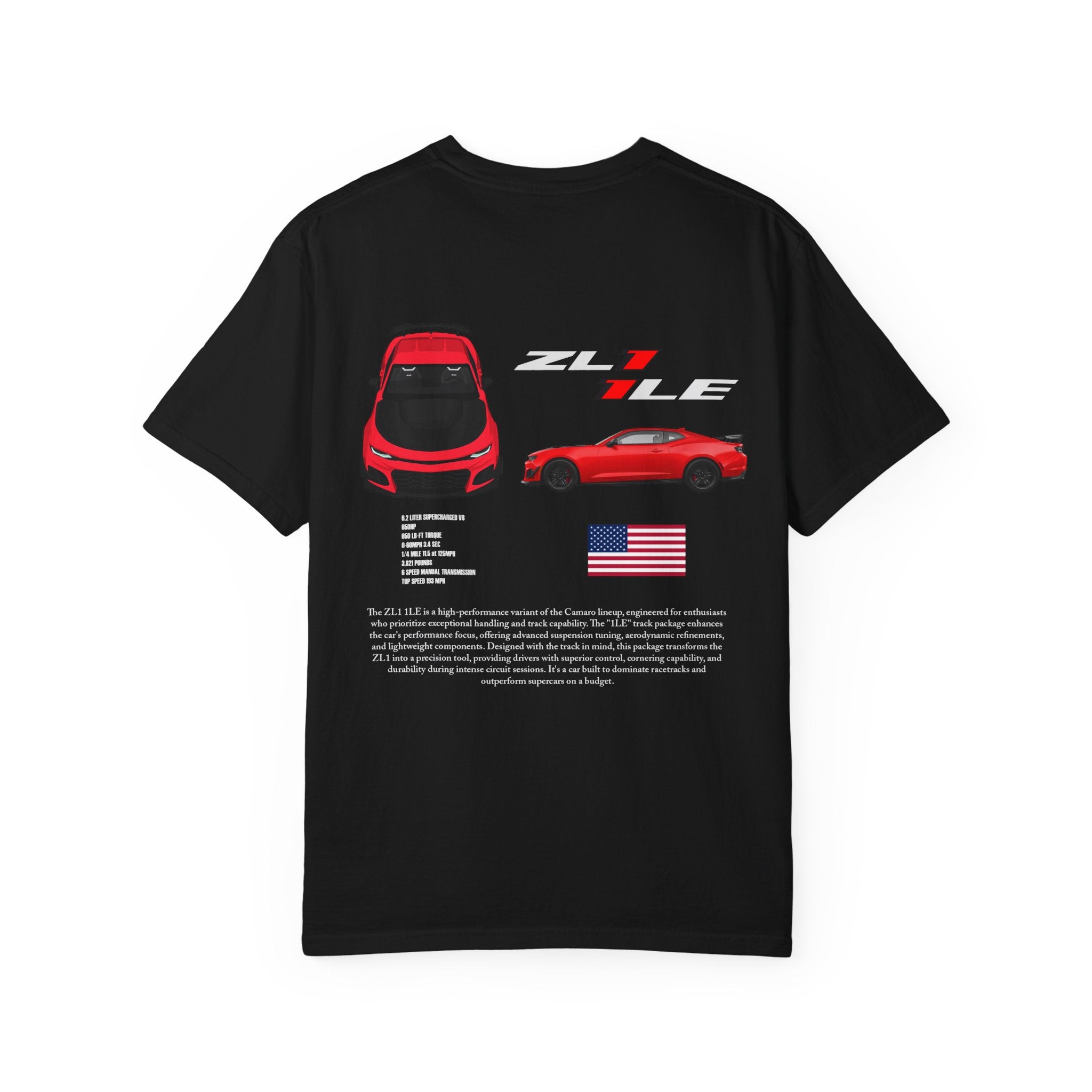 Red ZL1 1LE GRAPHIC TEE