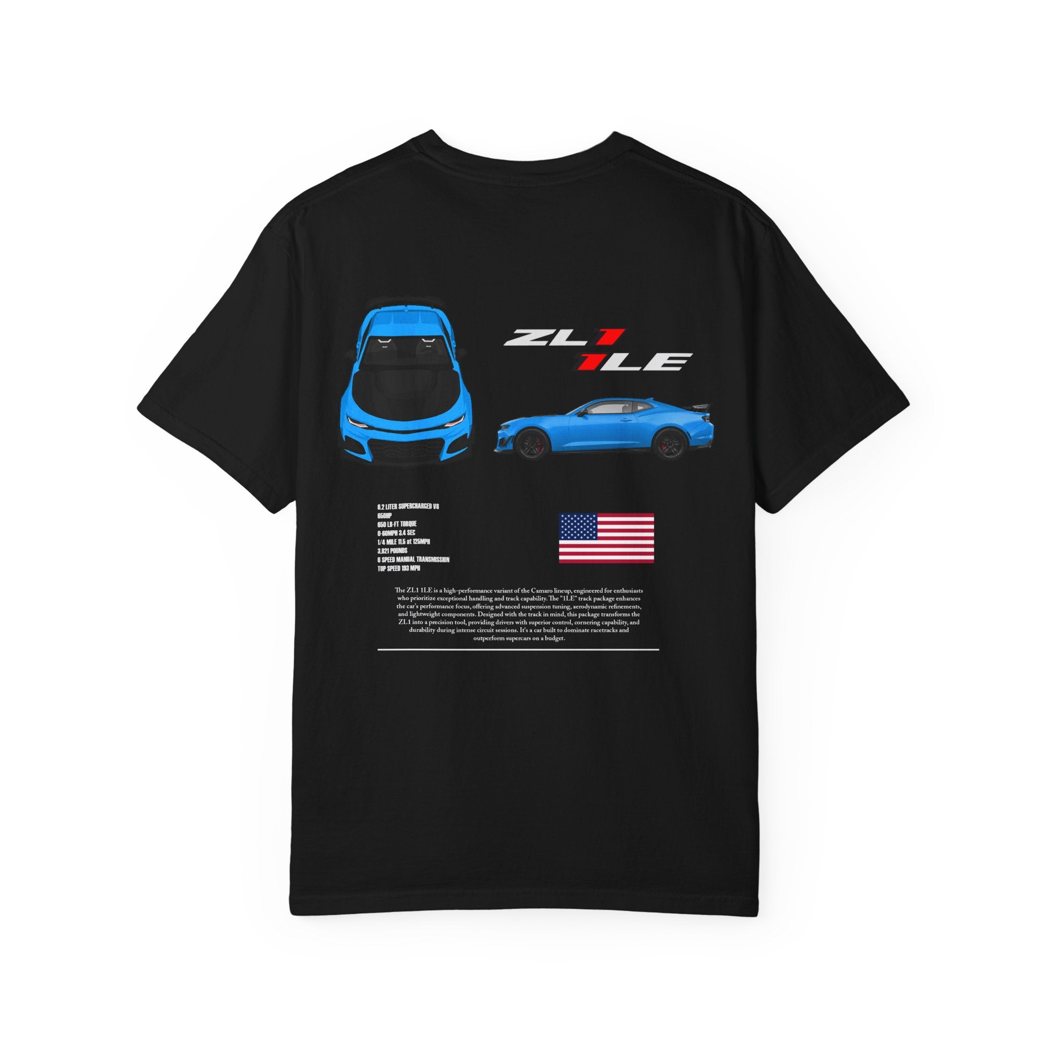 Blue ZL1 1LE GRAPHIC TEE